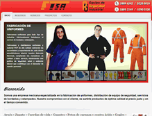 Tablet Screenshot of equipodeseguridadindustrial.net